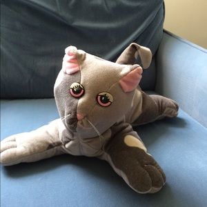 SOLD Original Pound Purries full size kitty gray
